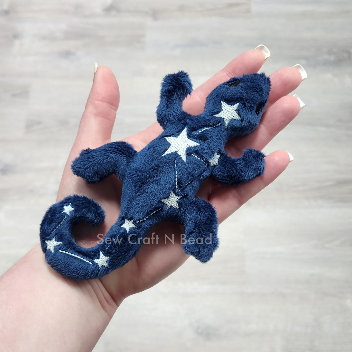 Glow in the Dark Lizard Plush (READY TO SHIP)