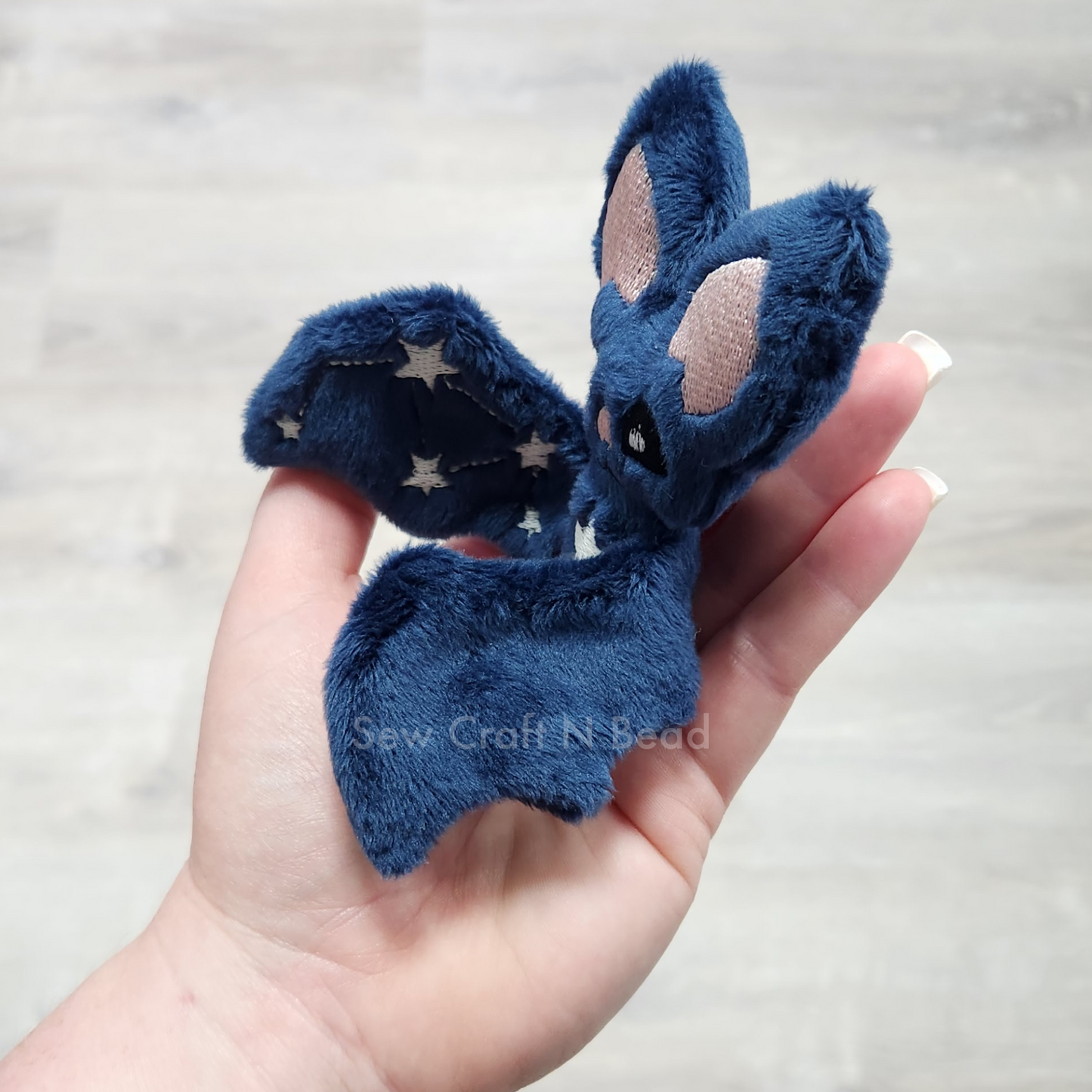Star Glow In the Dark Bat Plush (READY TO SHIP)