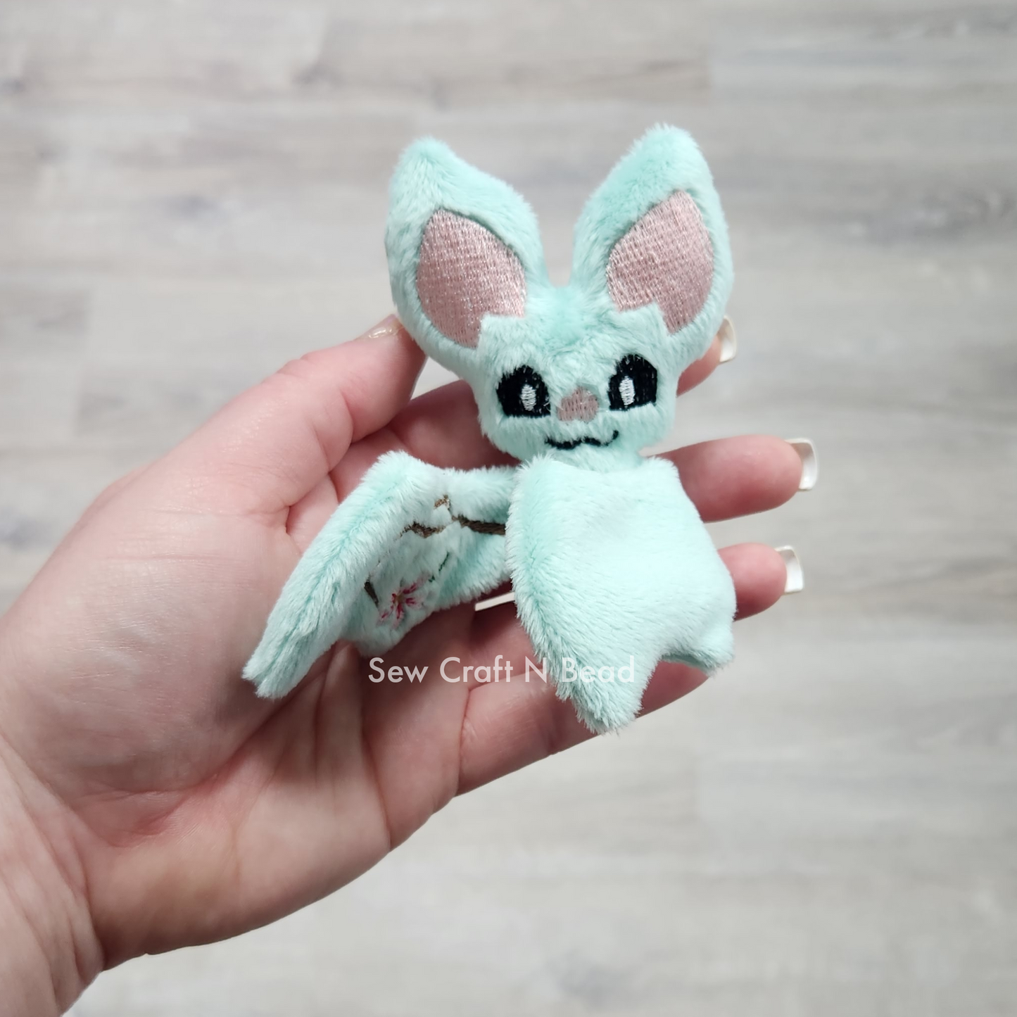 Sakura Bat Plush (READY TO SHIP)
