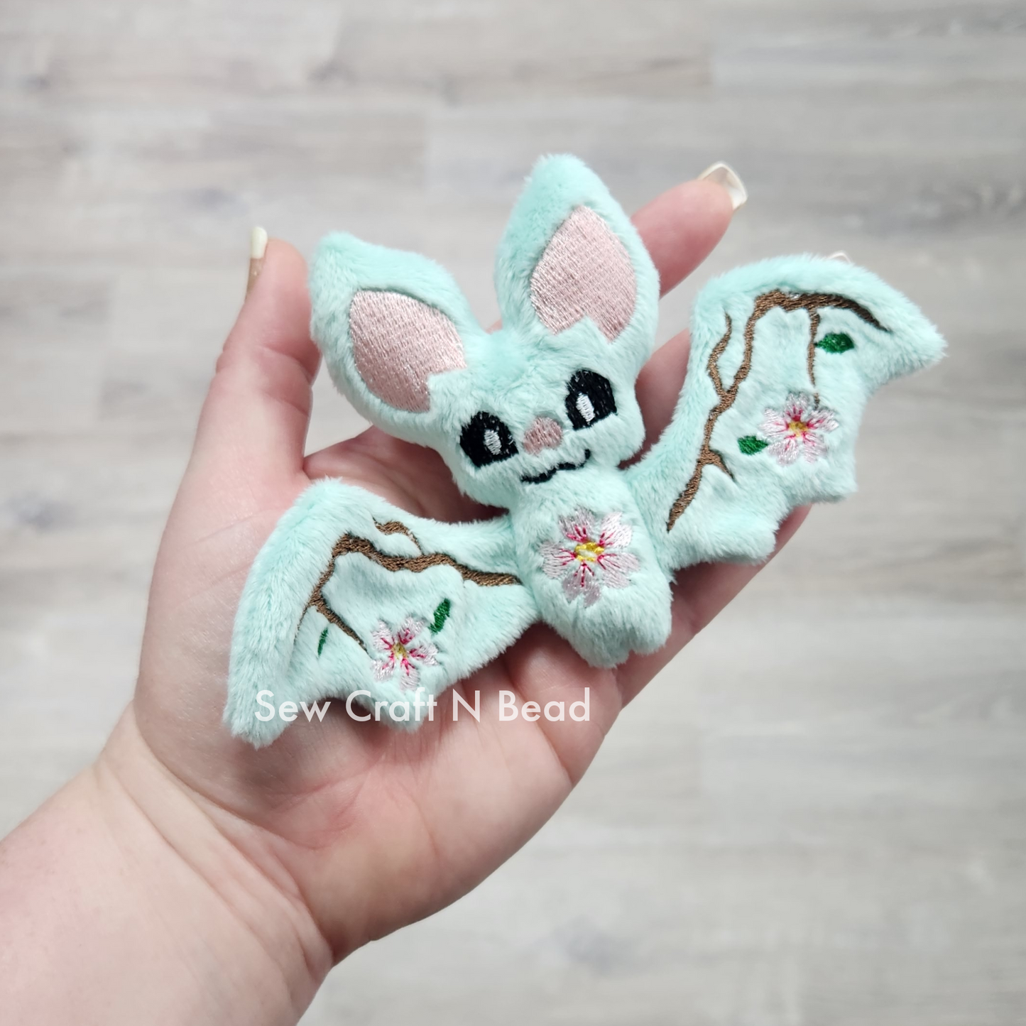 Sakura Bat Plush (READY TO SHIP)
