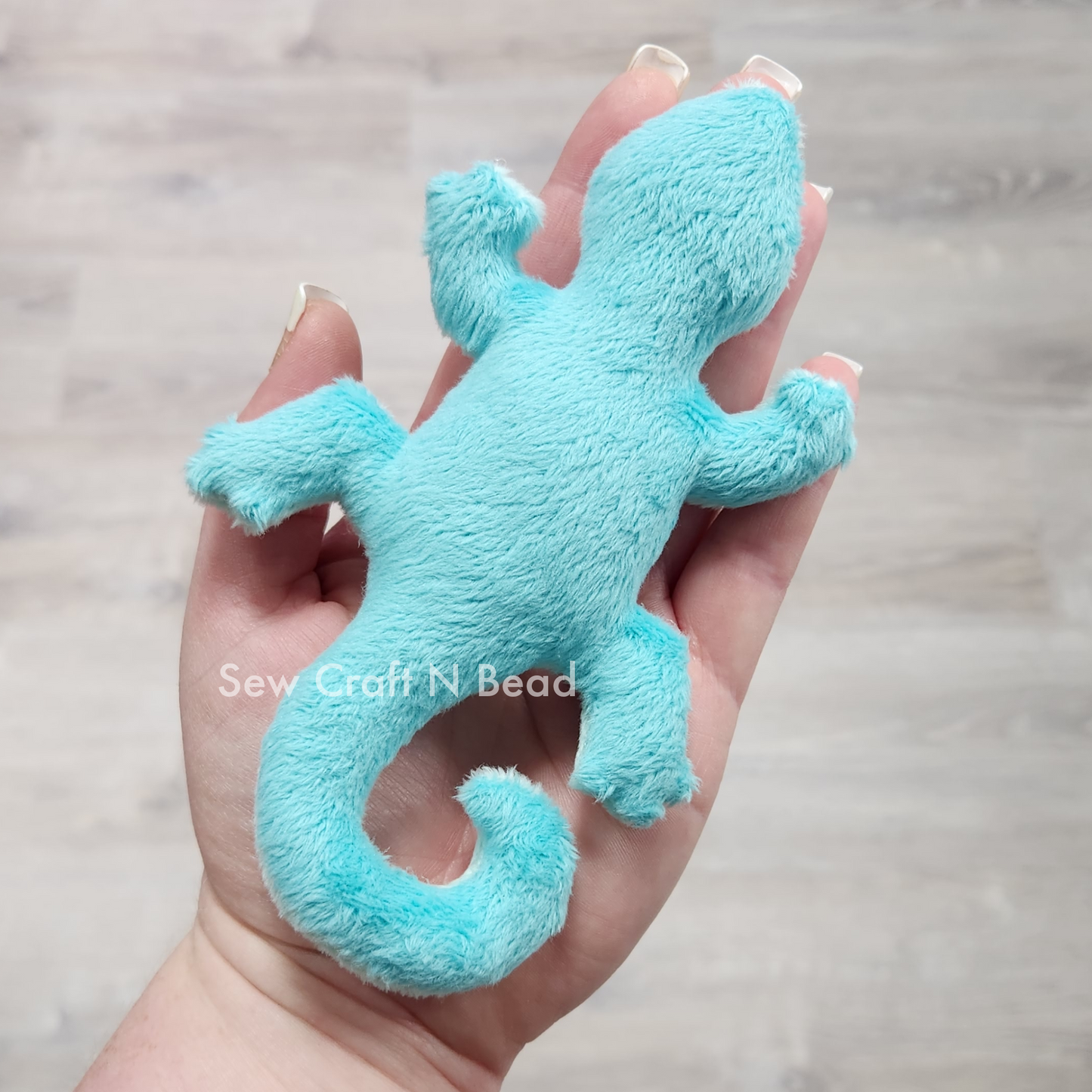 Cherry Blossom Lizard Plush (MADE TO ORDER)