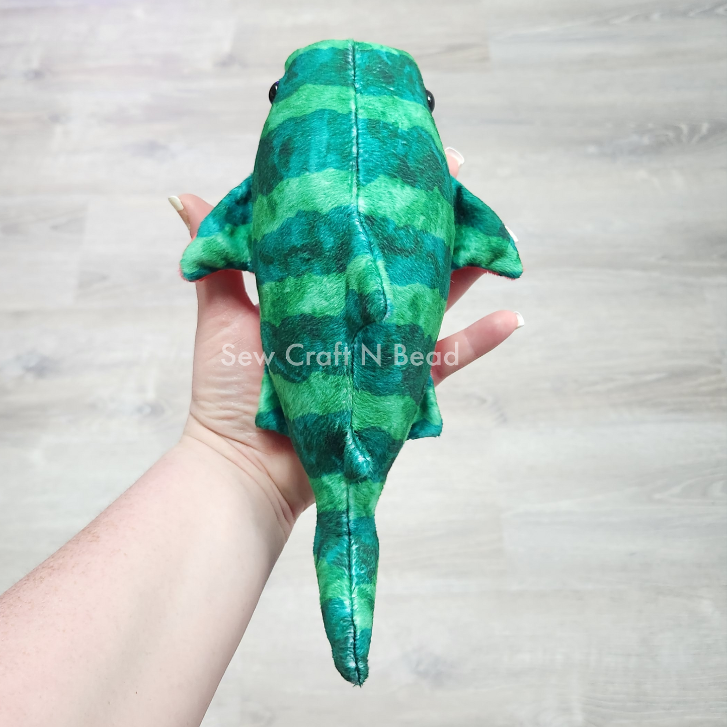 Watermelon Whale Shark Plush (READY TO SHIP)