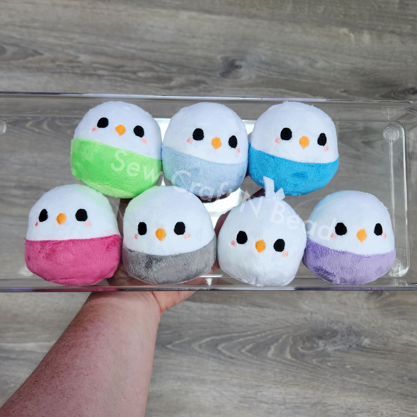 Budgie Bird Plush (READY TO SHIP)