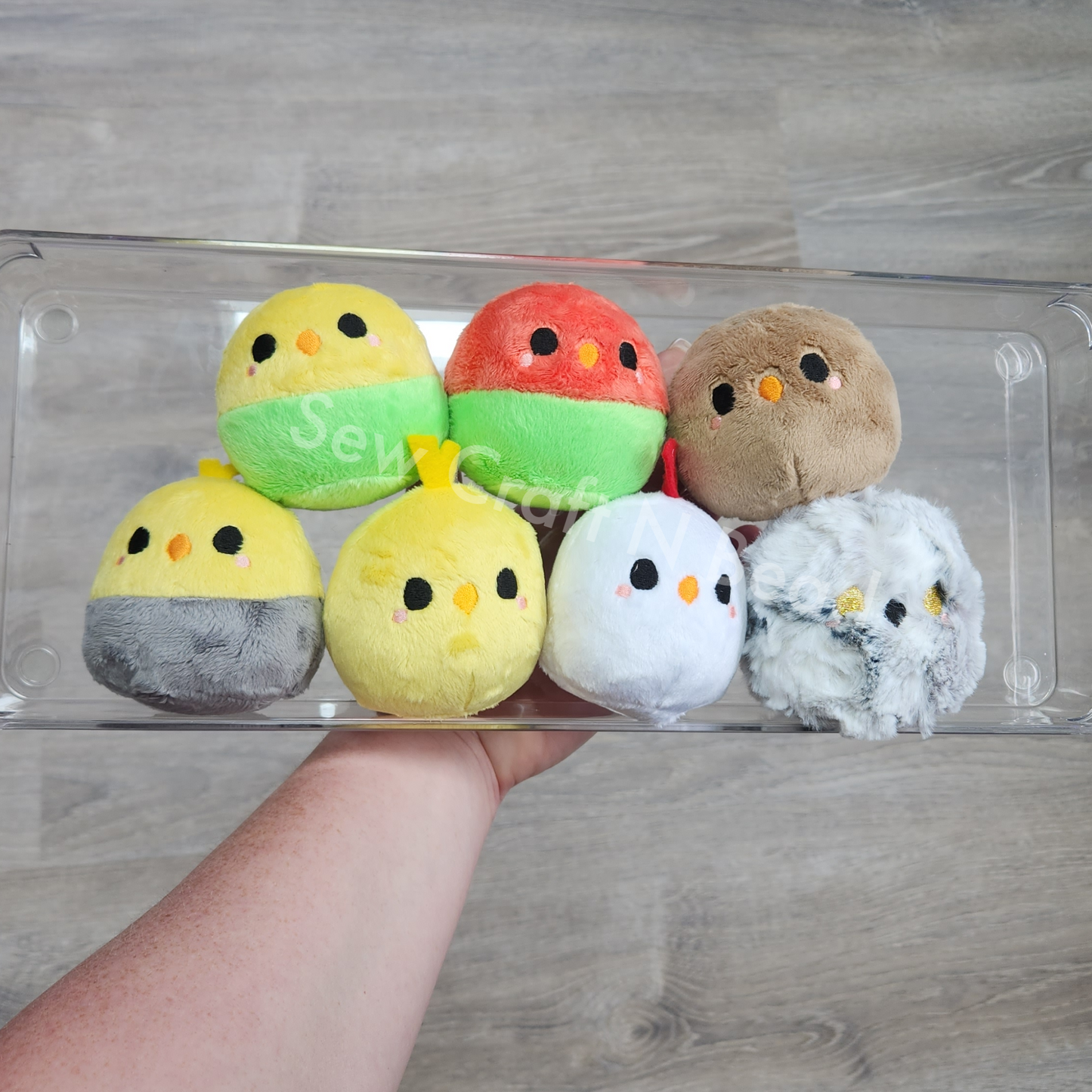 Bird Plush (MADE TO ORDER)