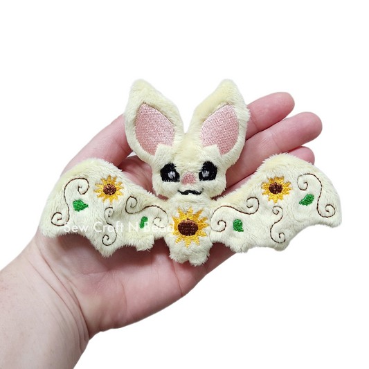 Sunflower Bat Plush (READY TO SHIP)
