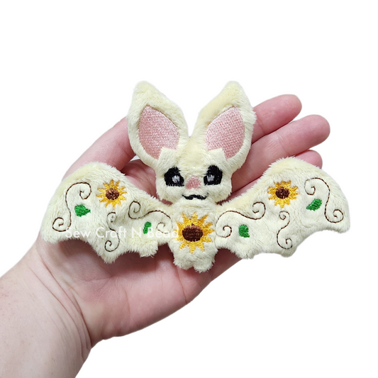 Sunflower Bat Plush (MADE TO ORDER)