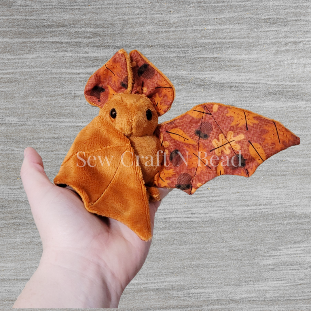 Oak Leaf Bat Plush (READY TO SHIP)