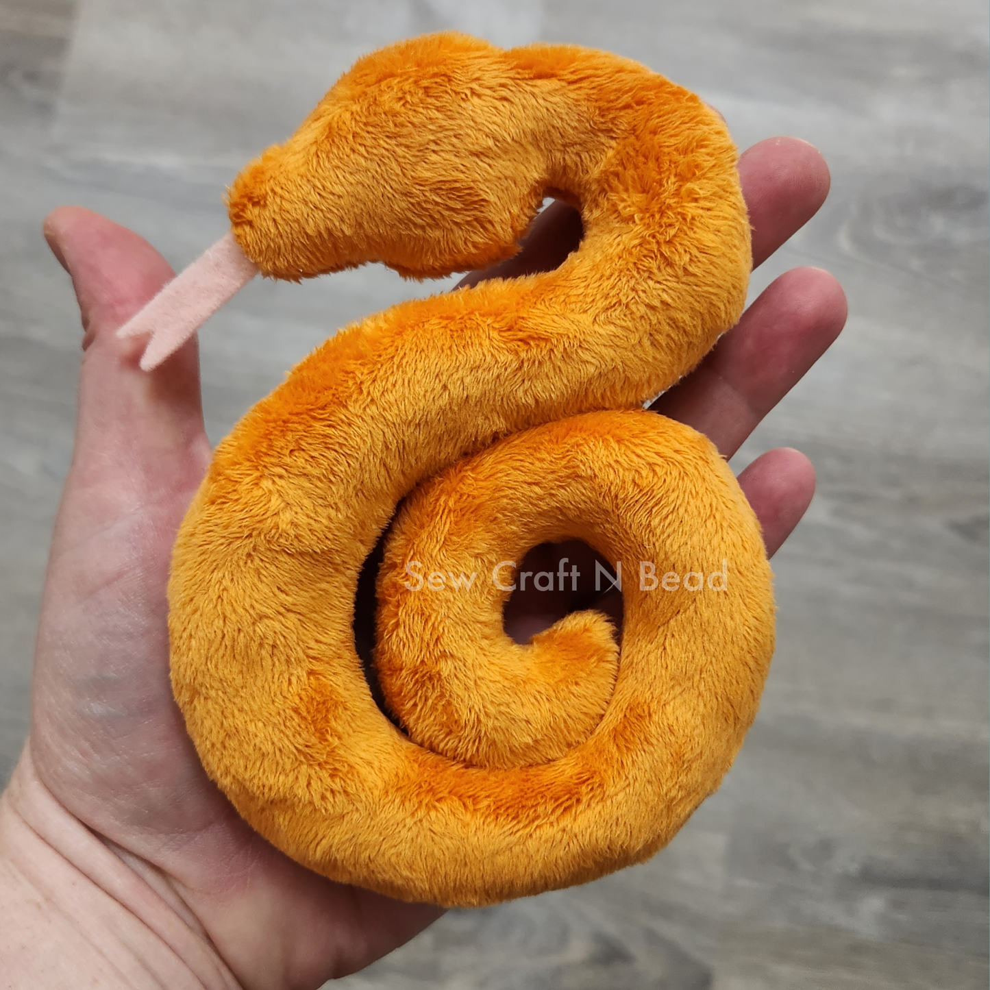 Autumn Leaf Snake Plush (READY TO SHIP)