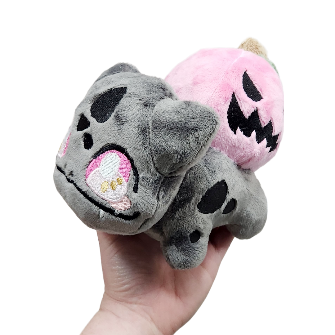 Pumpkin Gray Plush (READY TO SHIP)