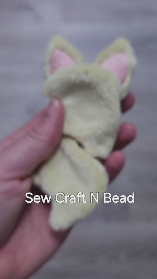 Sunflower Bat Plush (READY TO SHIP)