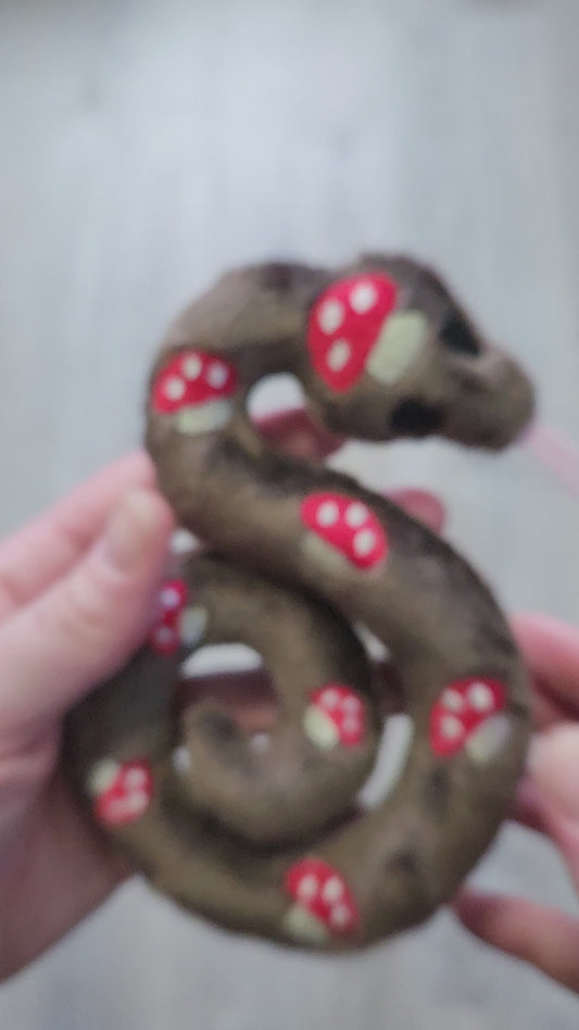 Mushroom Snake Plush (READY TO SHIP)