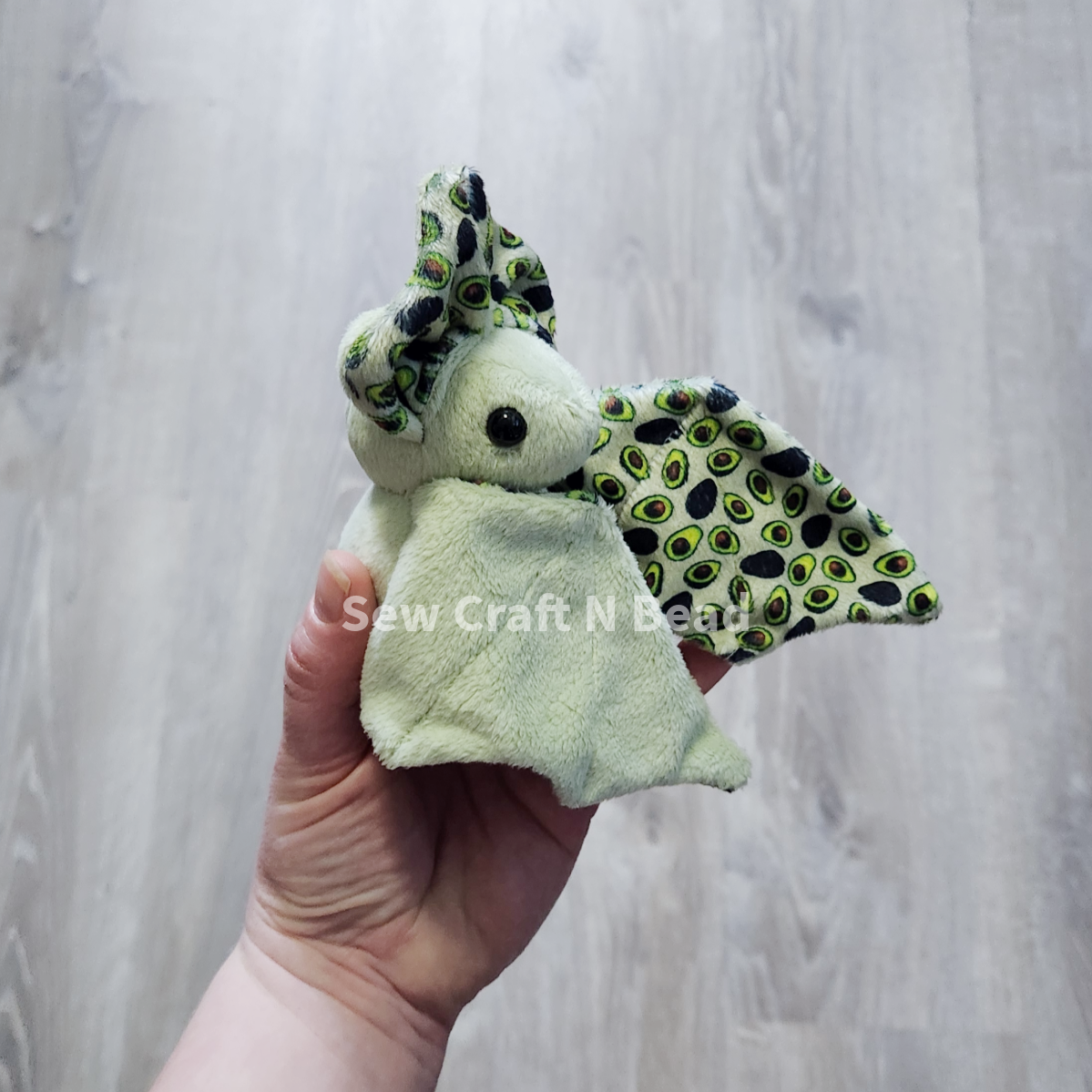 Avocado Bat Plush (READY TO SHIP)