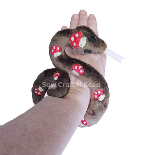Mushroom Snake Plush (READY TO SHIP)