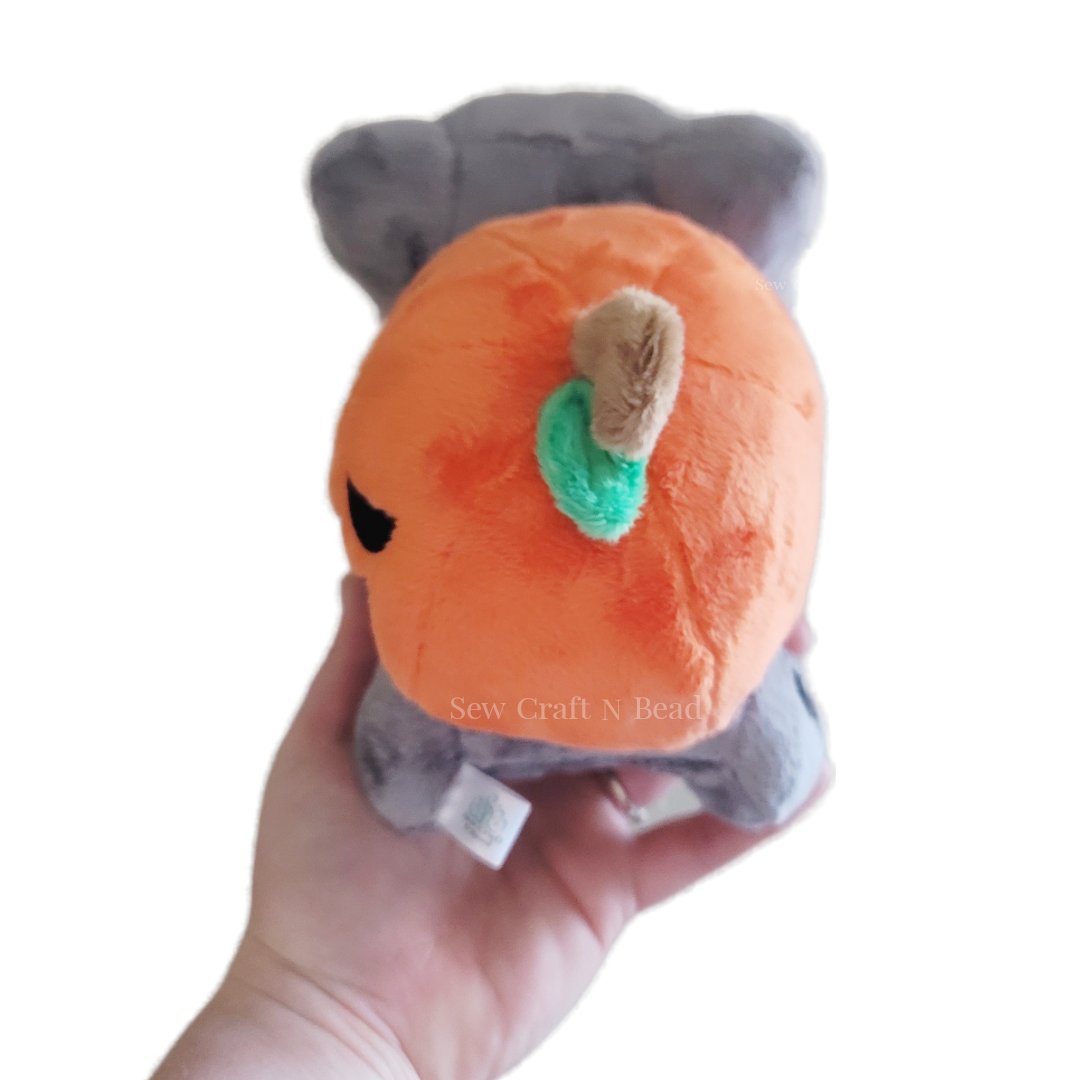 Pumpkin Gray Plush (READY TO SHIP)
