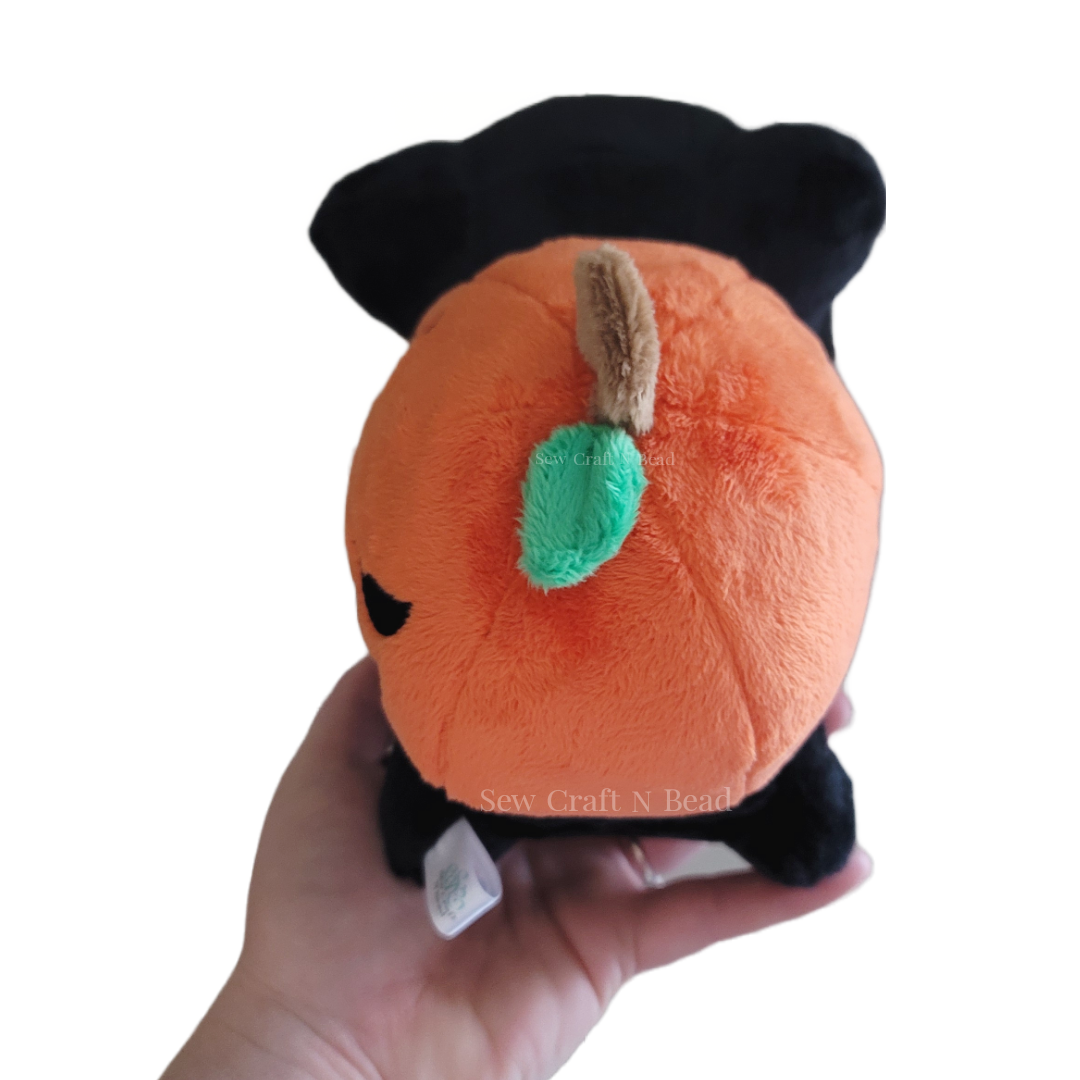 Pumpkin Black Plush (READY TO SHIP)