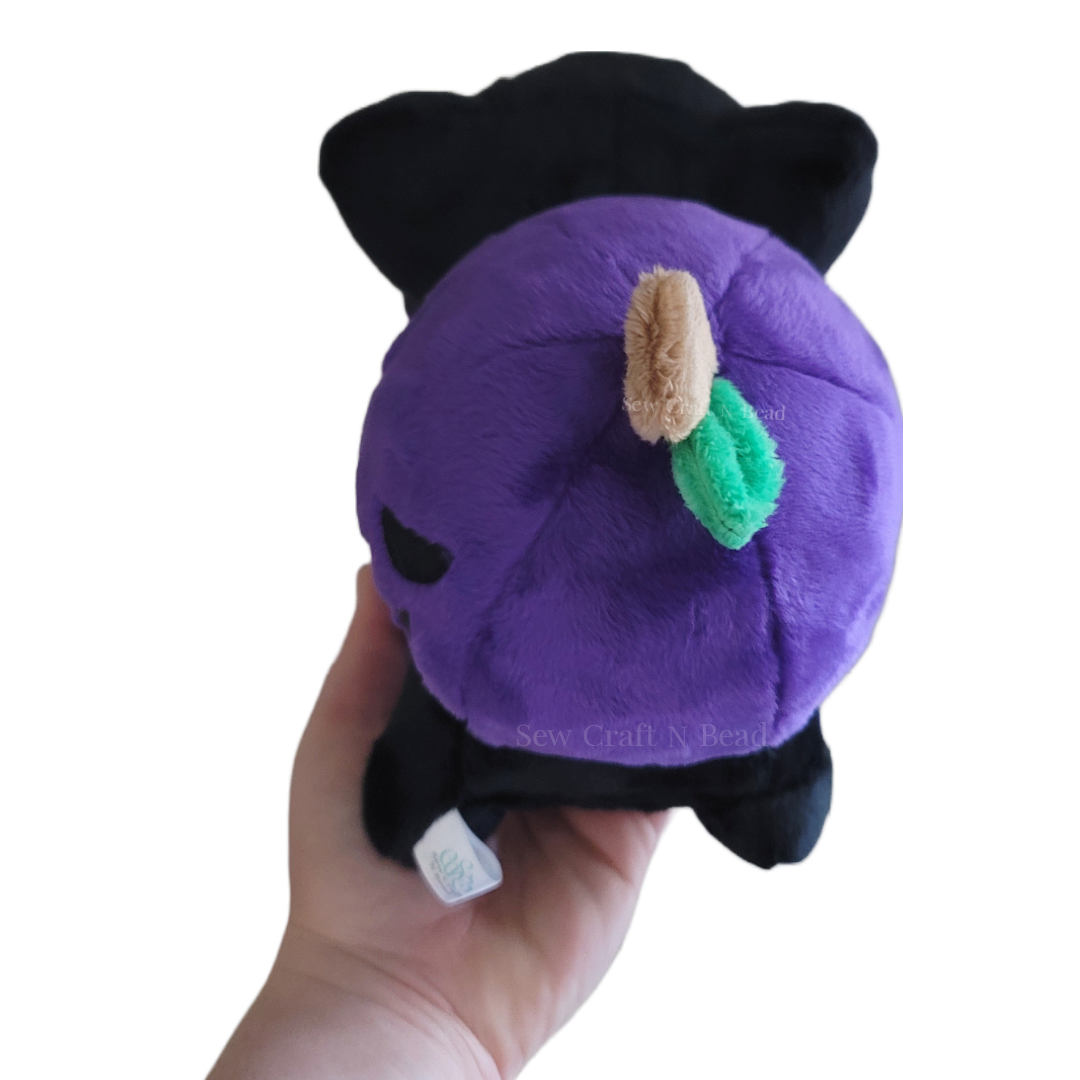 Pumpkin Black Plush (READY TO SHIP)