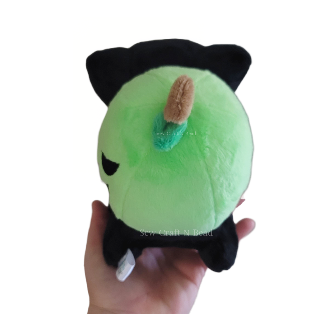 Pumpkin Black Plush (READY TO SHIP)