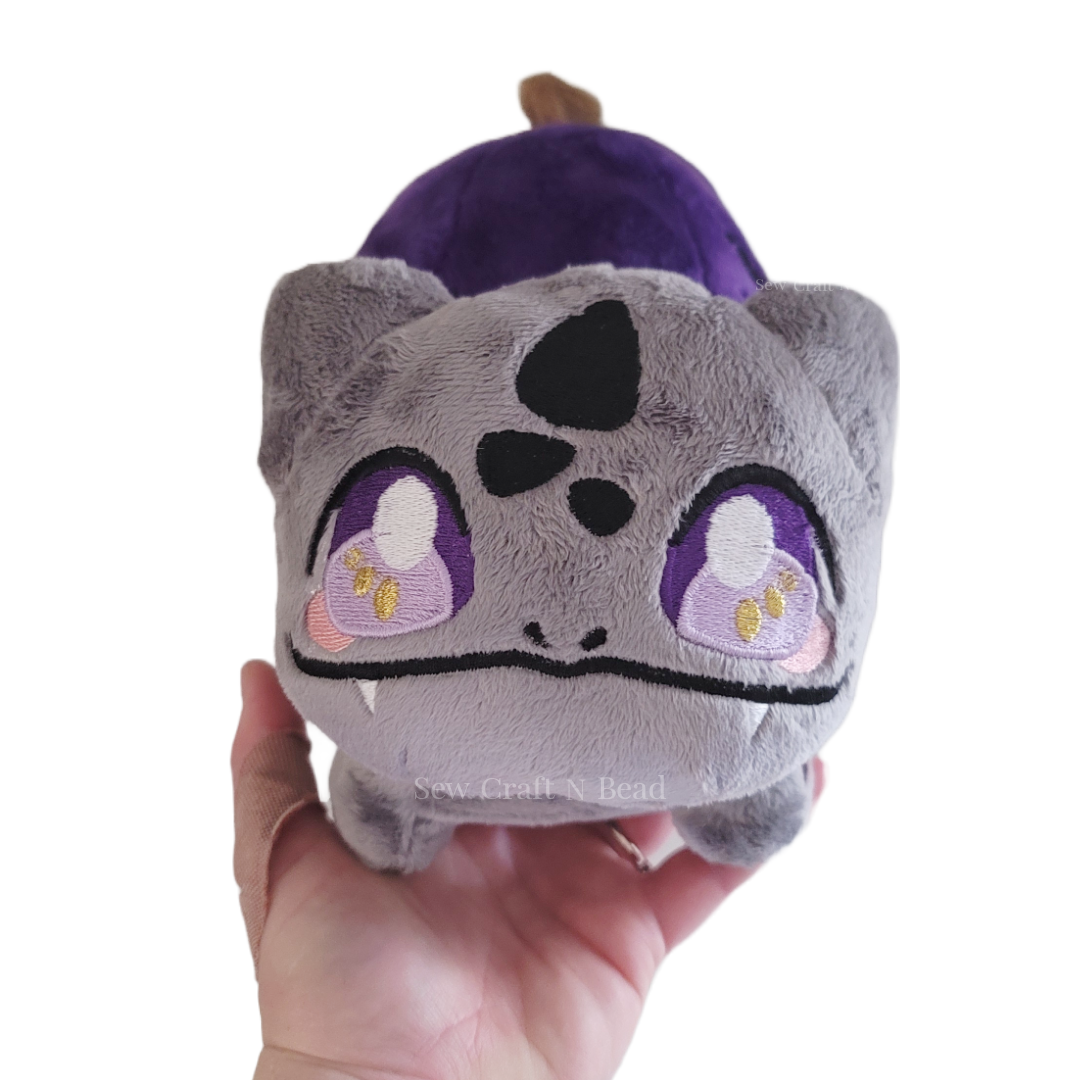Pumpkin Gray Plush (READY TO SHIP)