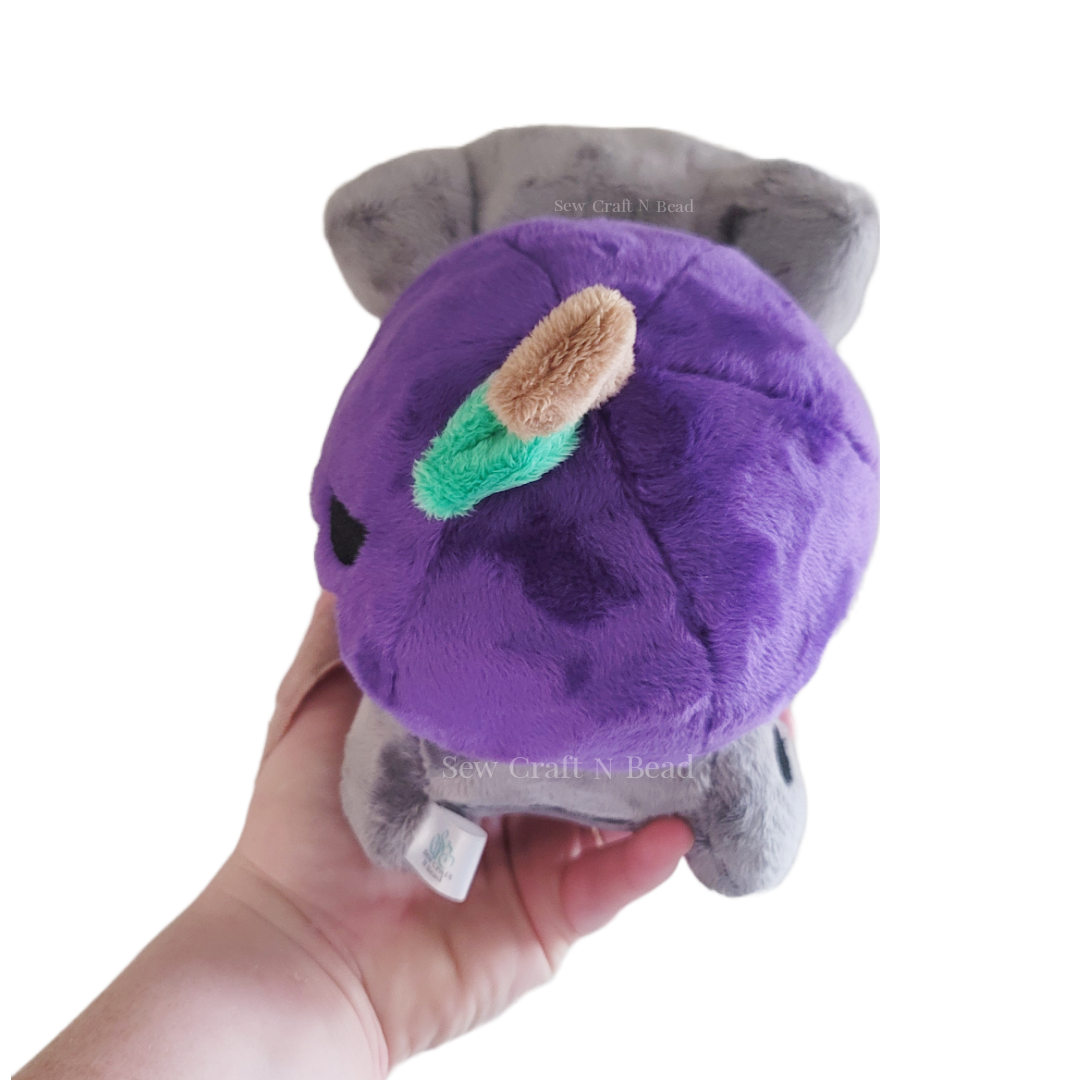 Pumpkin Gray Plush (READY TO SHIP)