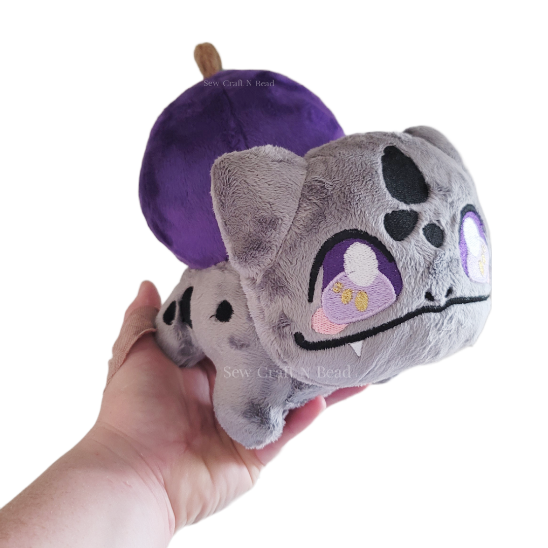 Pumpkin Gray Plush (READY TO SHIP)