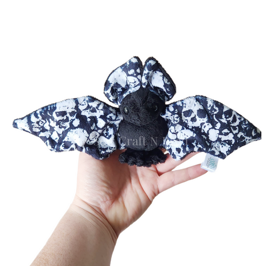 Skull Bat Plush (READY TO SHIP)