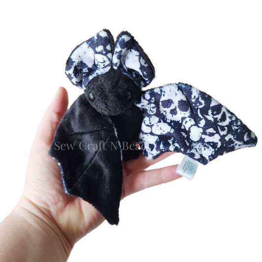Skull Bat Plush (READY TO SHIP)