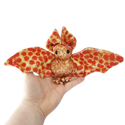 Pizza Bat Plush (MADE TO ORDER)