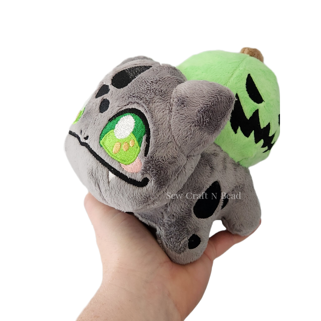 Pumpkin Gray Plush (READY TO SHIP)