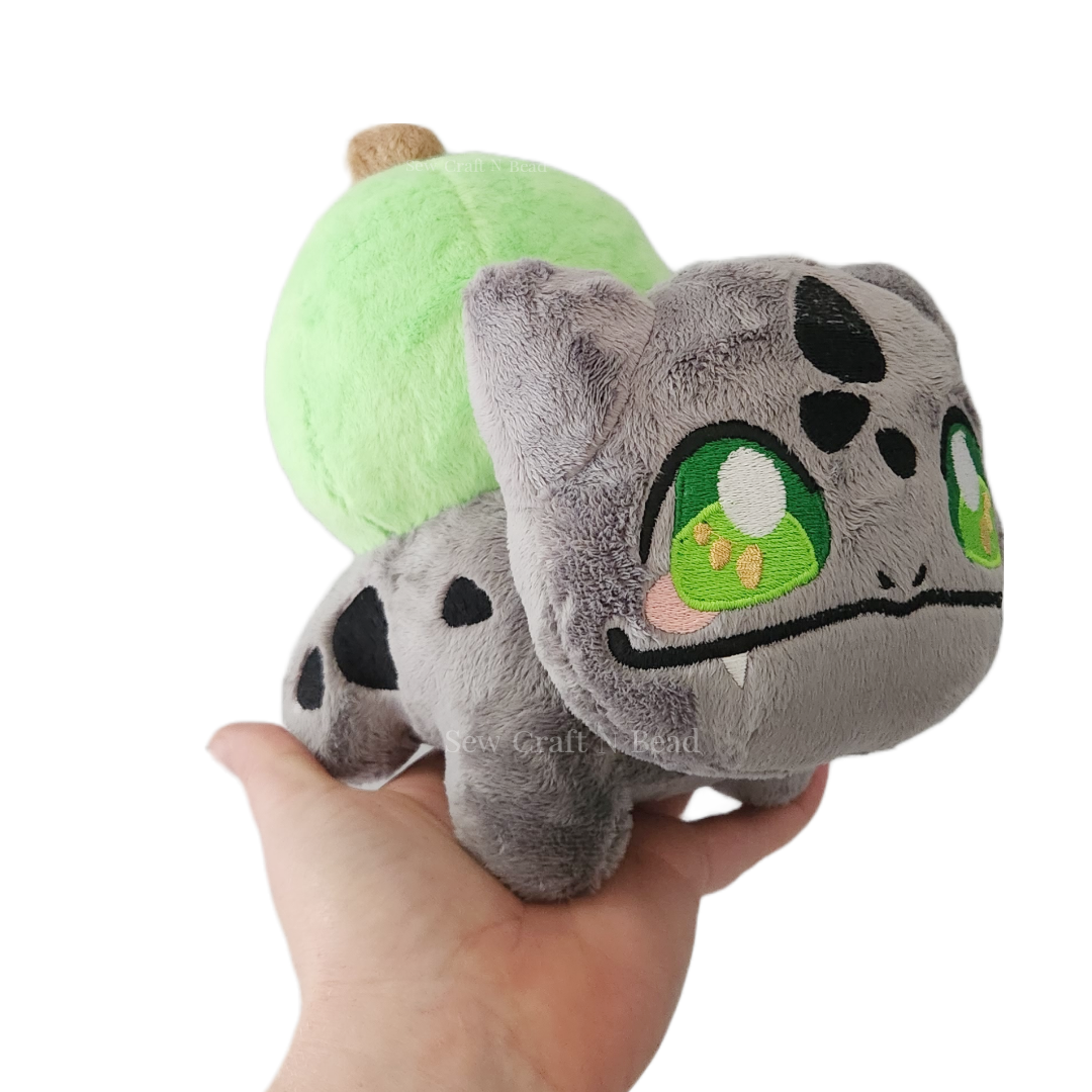 Pumpkin Gray Plush (READY TO SHIP)