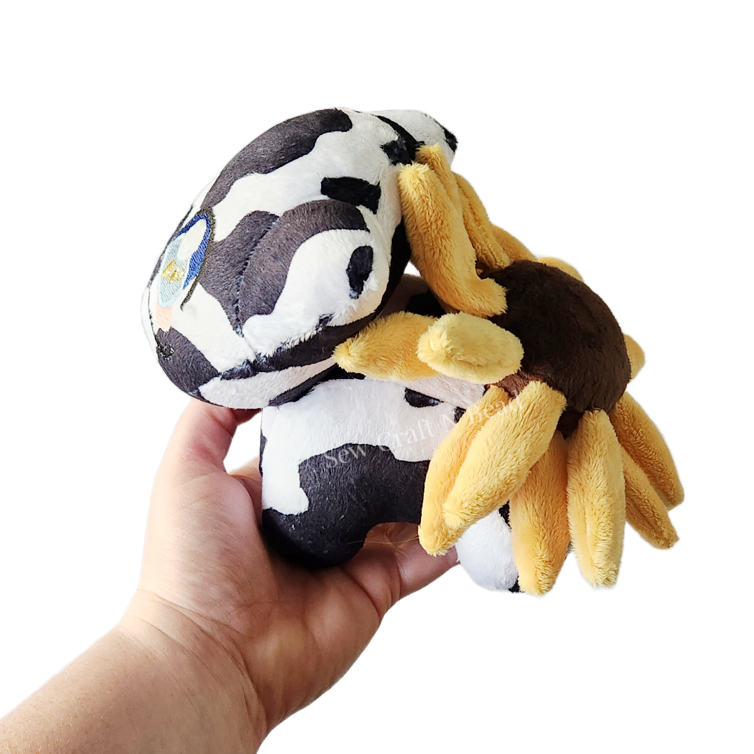 Cow Sunflower Plush (READY TO SHIP)