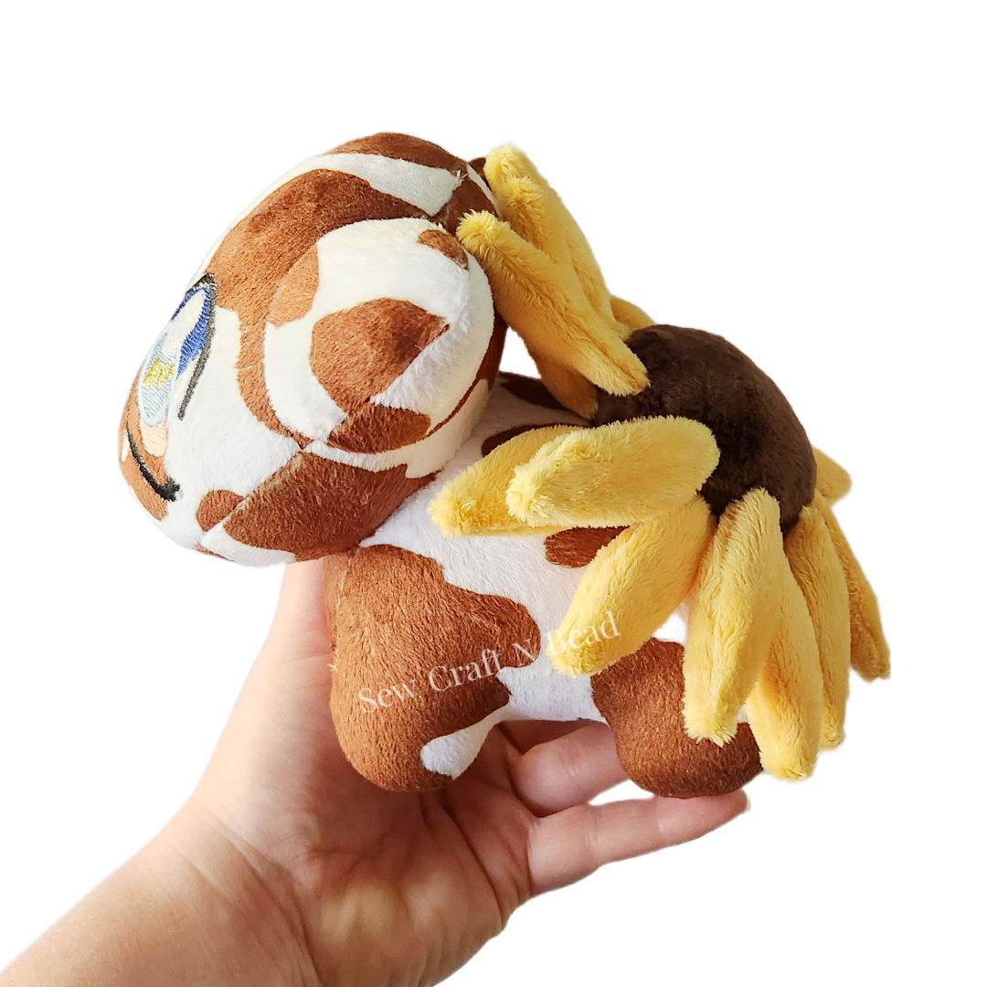 Cow Sunflower Plush (READY TO SHIP)