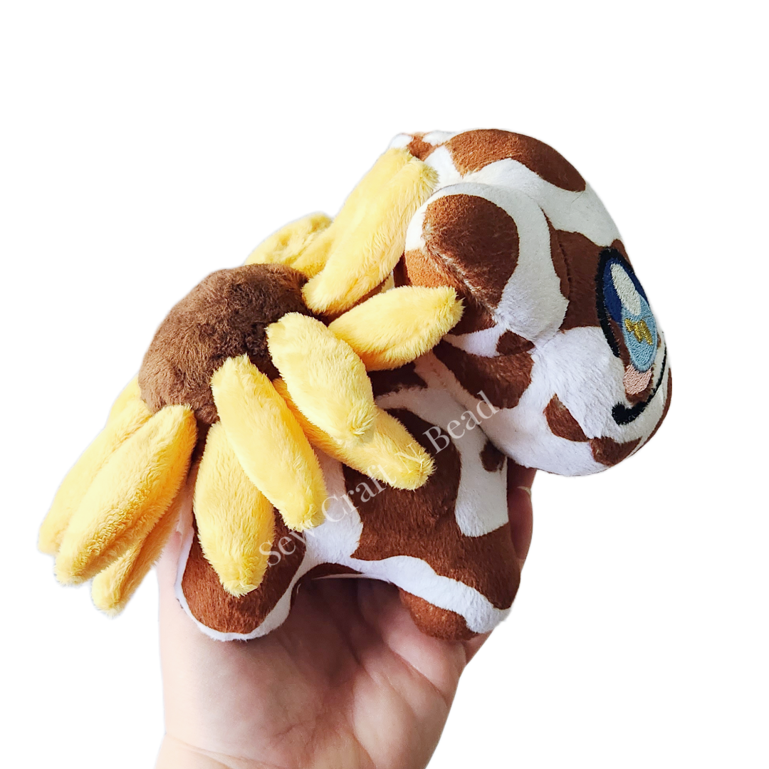 Cow Sunflower Plush (READY TO SHIP)