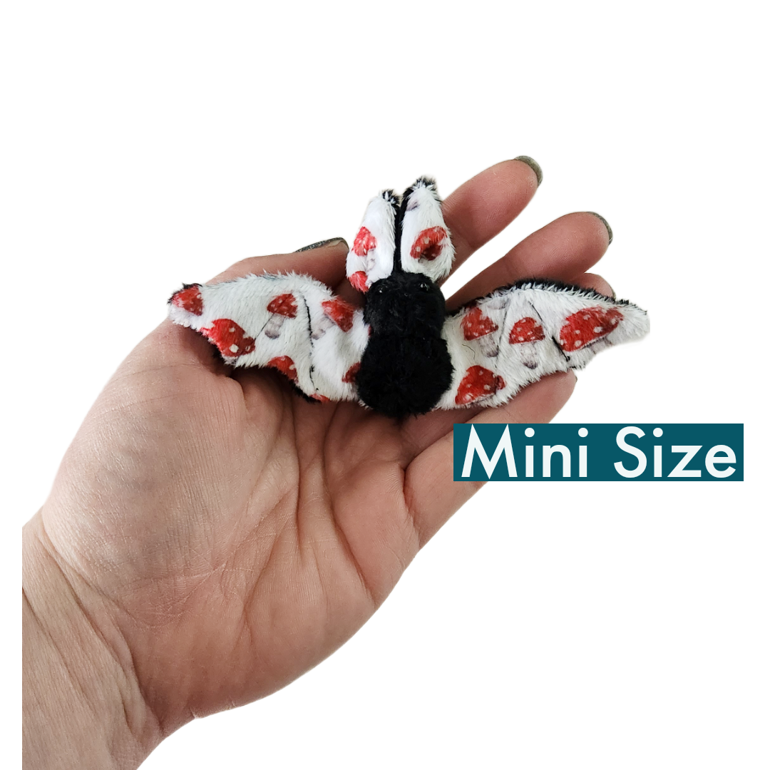 Mushroom Bat Plush (READY TO SHIP)