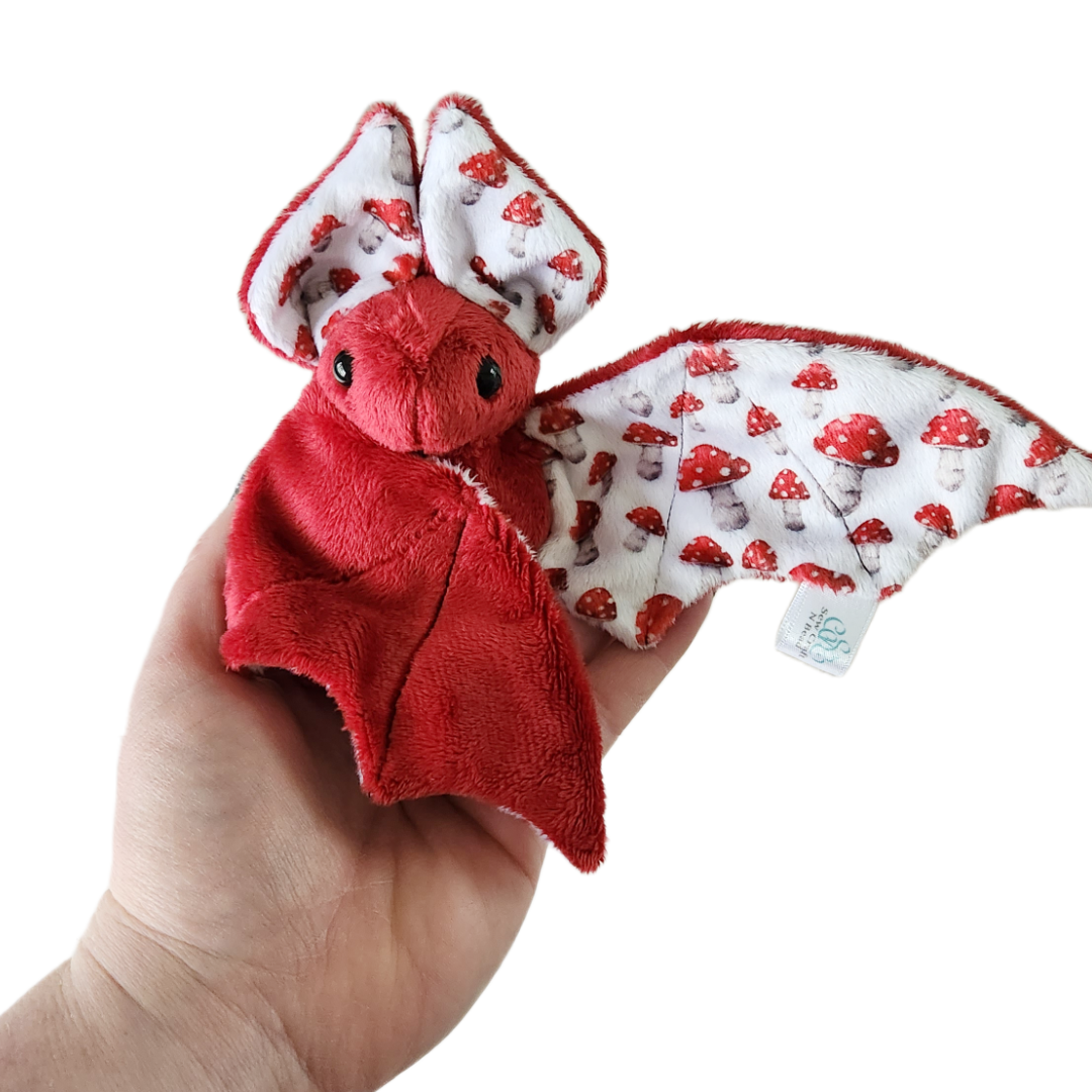 Mushroom Bat Plush (READY TO SHIP)
