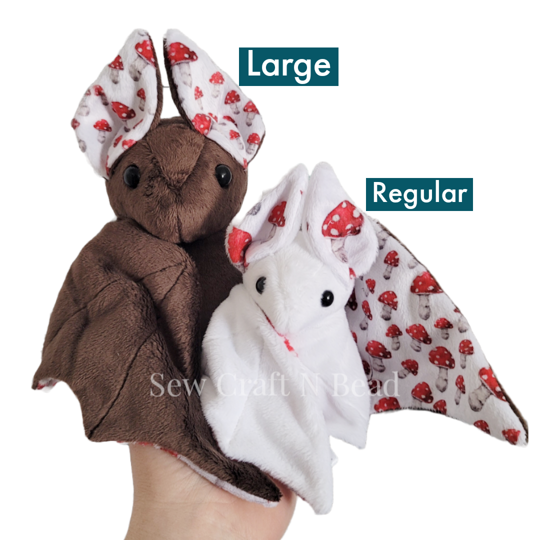 Mushroom Bat Plush (READY TO SHIP)