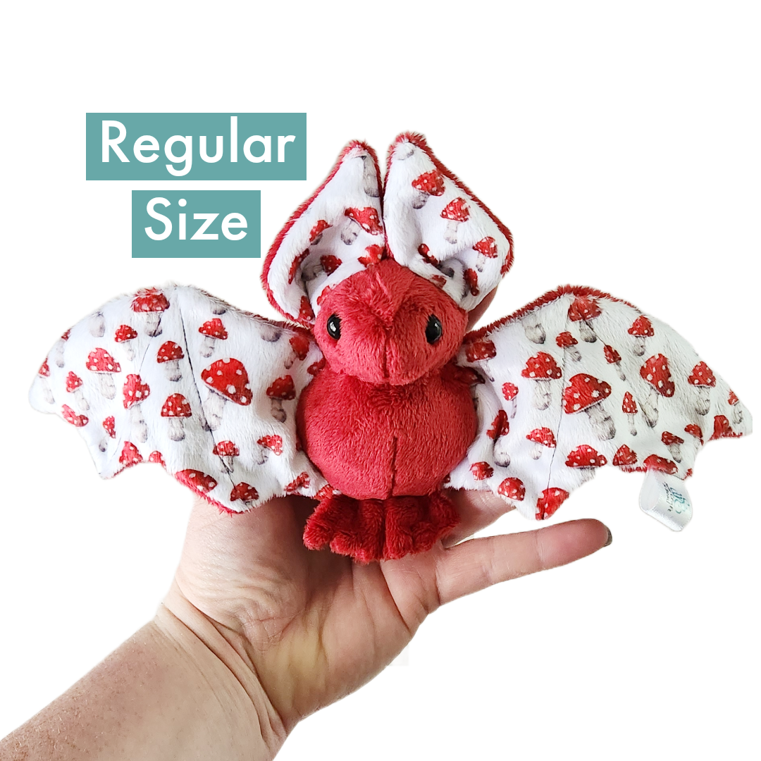Mushroom Bat Plush (READY TO SHIP)