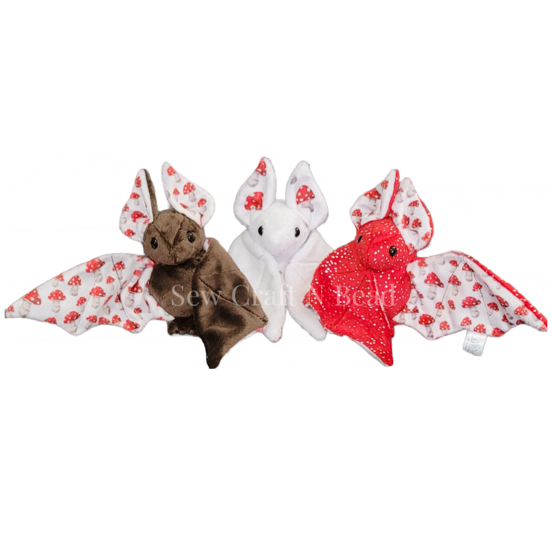 Mushroom Bat Plush (READY TO SHIP)
