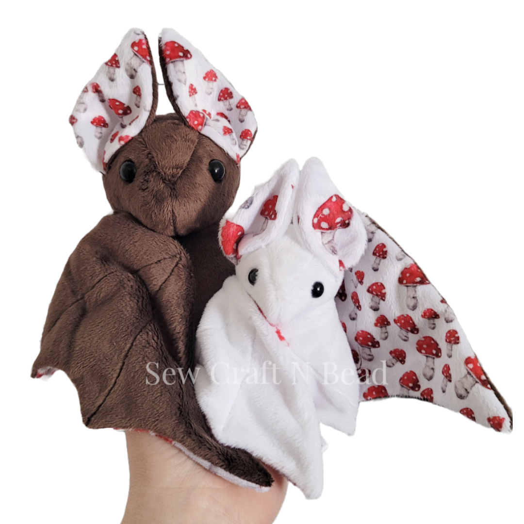 Mushroom Bat Plush (READY TO SHIP)