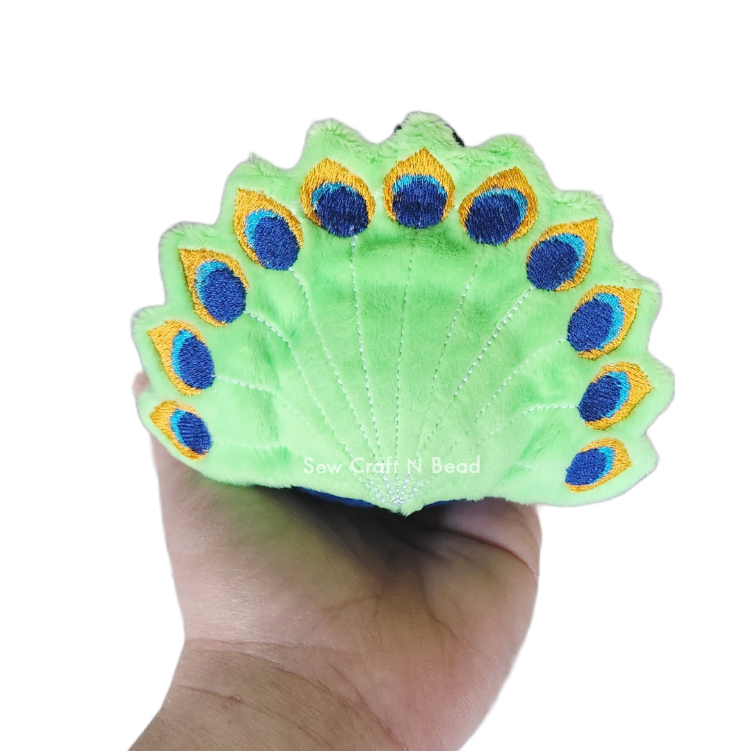 Peacock Bird Plush (READY TO SHIP)
