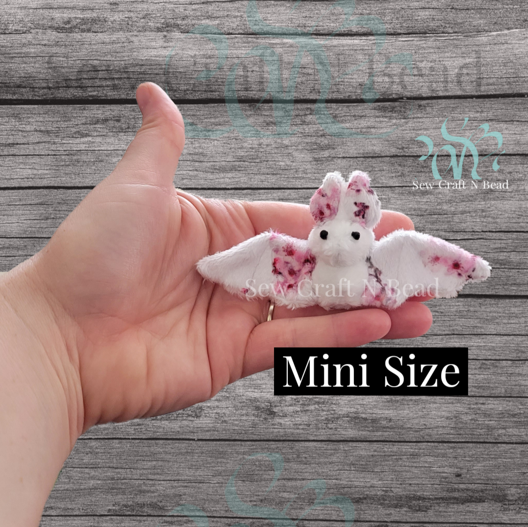 Cherry Blossom Bat Plush (READY TO SHIP)