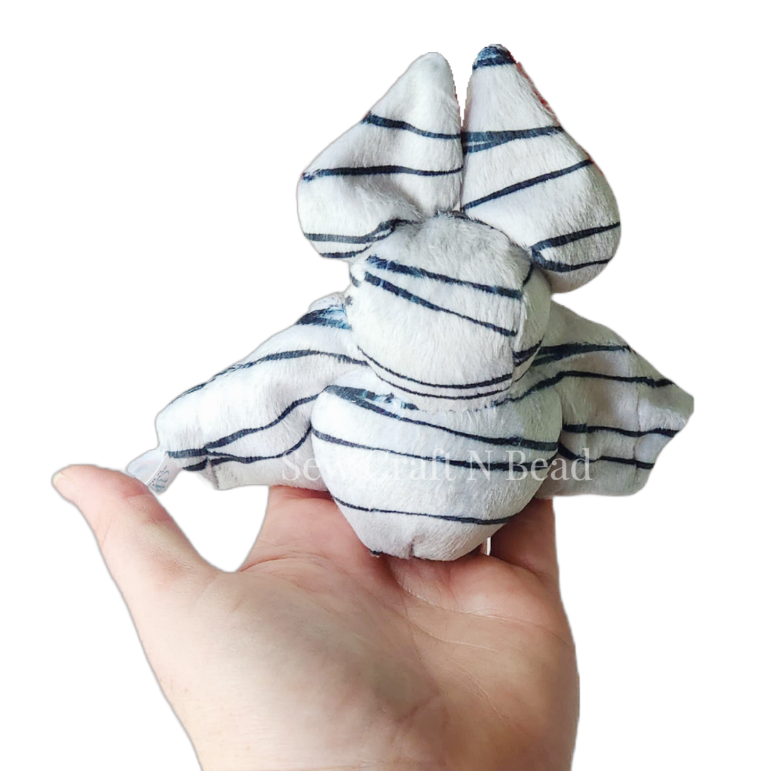 Mummy Bat Plush (MADE TO ORDER)