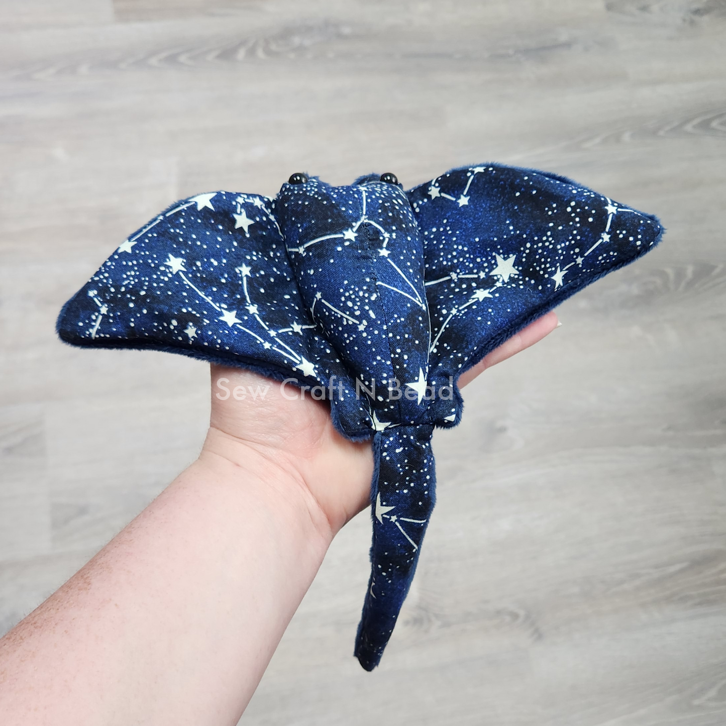 Glow in the Dark Constellation Stars Stingray (READY TO SHIP)