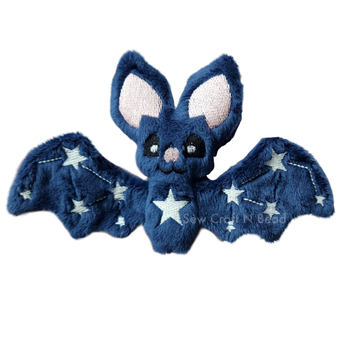 Star Glow In the Dark Bat Plush (Made to Order)