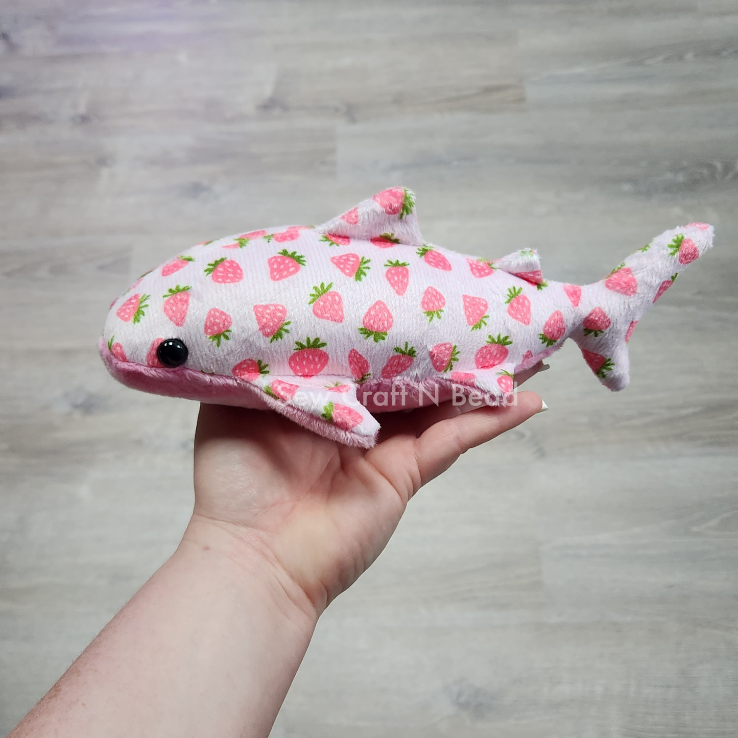 Pink Strawberry Whale Shark (MADE TO ORDER)