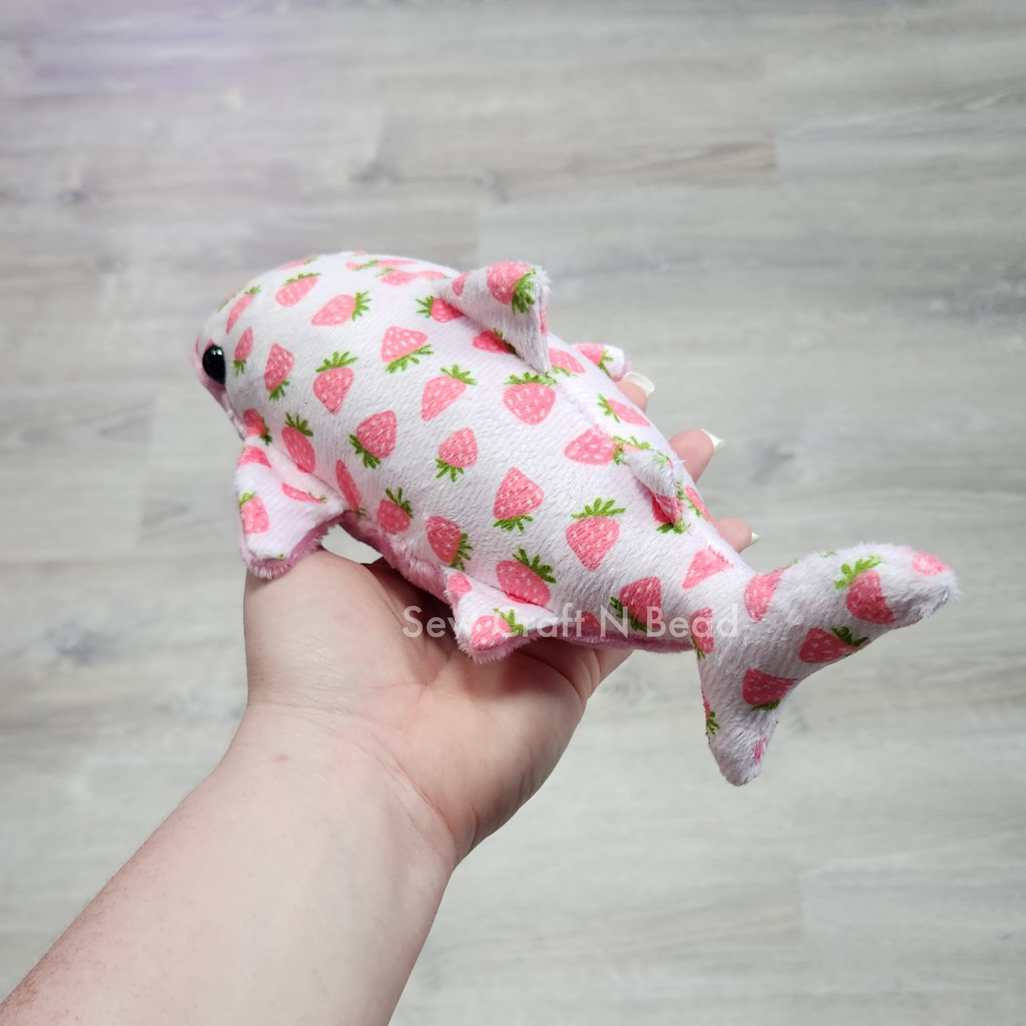 Pink Strawberry Whale Shark (MADE TO ORDER)