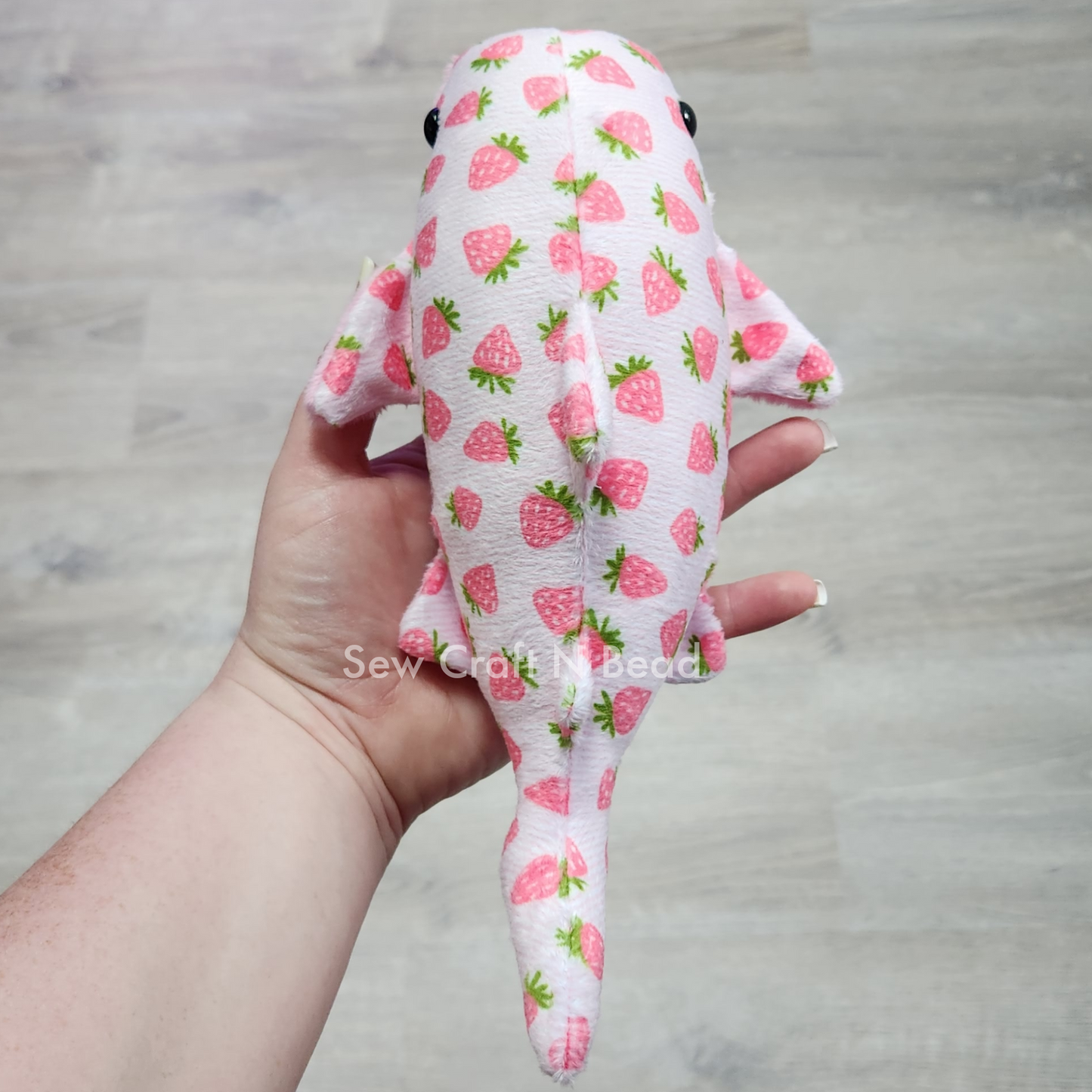 Pink Strawberry Whale Shark (MADE TO ORDER)