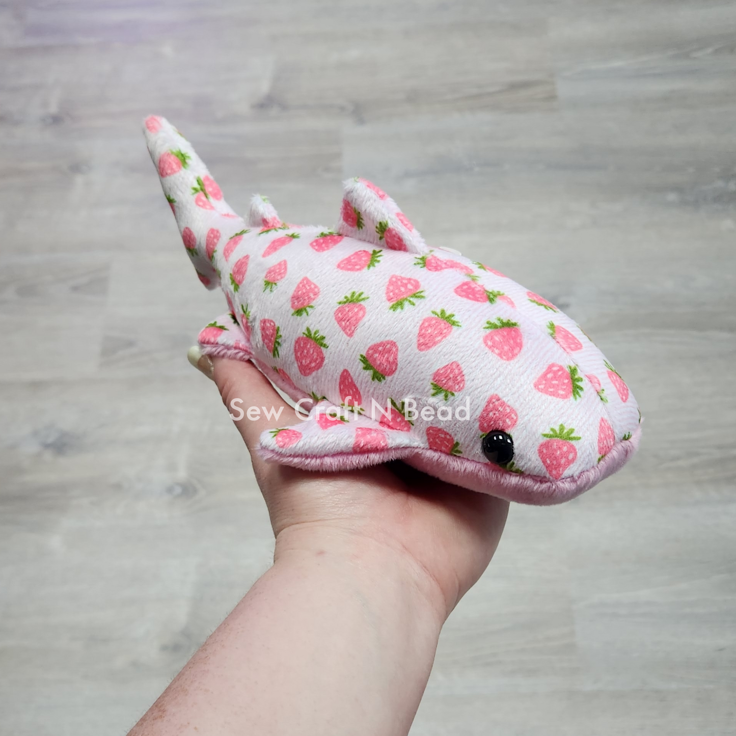 Pink Strawberry Whale Shark (MADE TO ORDER)