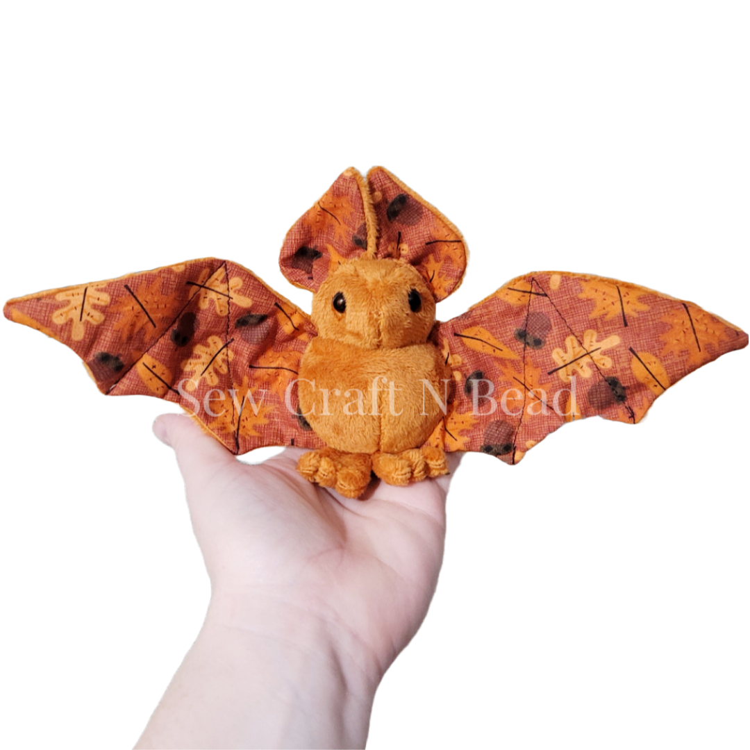 Oak Leaf Bat Plush (MADE TO ORDER)