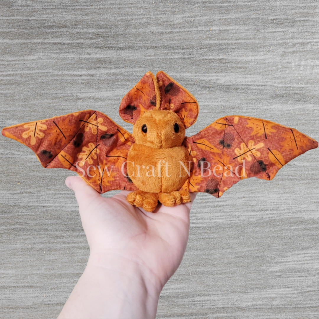 Oak Leaf Bat Plush (MADE TO ORDER)