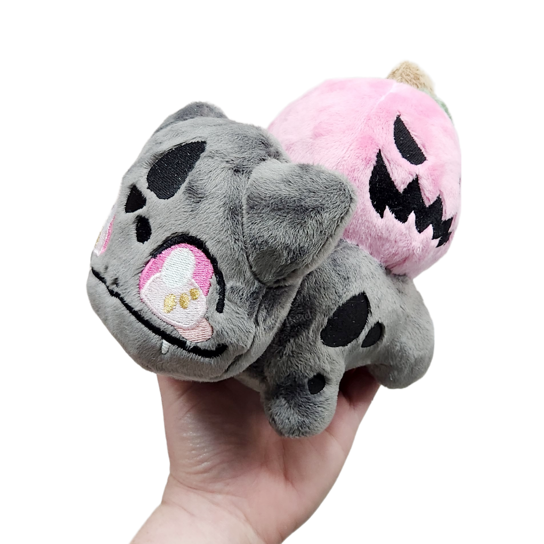 Pumpkin Gray Plush (MADE TO ORDER)